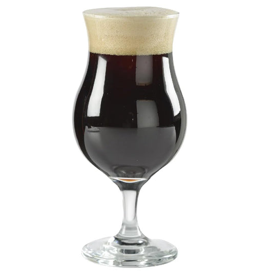Aspen Brands Craft Beer Glasses, Classic Praga Style, 15oz, Set of 4, Dishwasher Safe