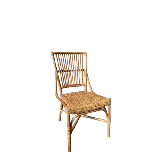 Laguna Rattan Natural Cafe Bistro Chair