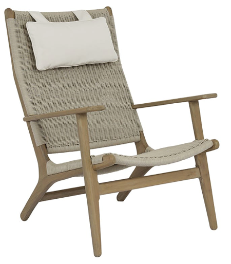 Teak Outdoor Lounge Chair