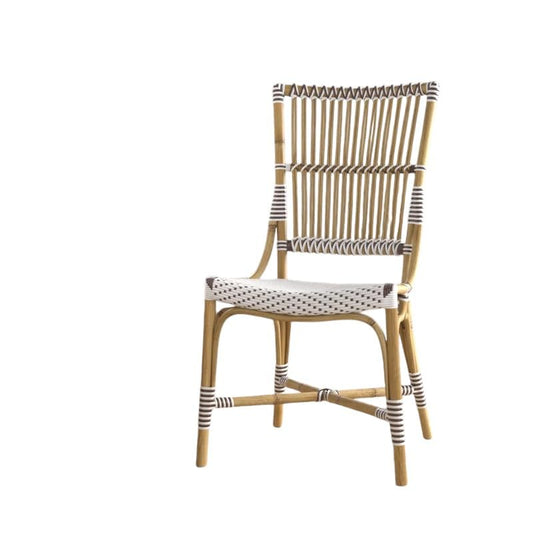 Aspen Brands Laguna Bistro Chair - Designed to be Stackable and Made for Both Indoor and Outdoor use. 300 lbs max Limit. Aluminum Frame. Storage Outside. 2 Chair Included