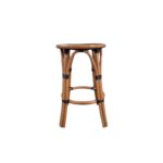 Black Cafe Counter Height Stool 26"