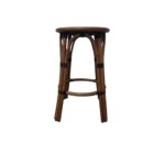 Black Cafe Counter Height Stool 26"