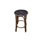 Black Cafe Counter Height Stool 26"
