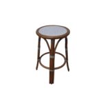 White and Grey Cafe Counter Height Stool 26"