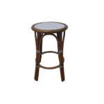 White and Grey Cafe Counter Height Stool 26"