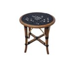 Black Cafe Stool 17"