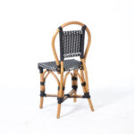 Aspen Brands Black and White cafe Bistro Chair