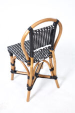 Aspen Brands Black and White Bistro Chair