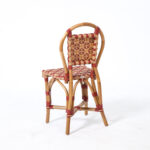 Red & Cream Cafe Bistro Chair by Aspen Brands