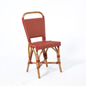 Red & White Cafe Bistro Chair by Aspen Brands