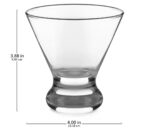 Aspen Stemless Martini Glass