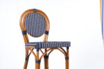 ASpen Brands Navy and WHite COunter Height Stool.