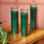 ASpen Brands Green Candle